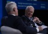 A panel reviewing Alberta’s COVID-19 response is calling for rule changes to ensure the premier and cabinet have the last word in future crises, with help from a new senior science officer. Former prime minister Stephen Harper, left, and Reform Party leader Preston Manning speak at a conference in Ottawa, Wednesday, March 22, 2023. THE CANADIAN PRESS/Adrian Wyld