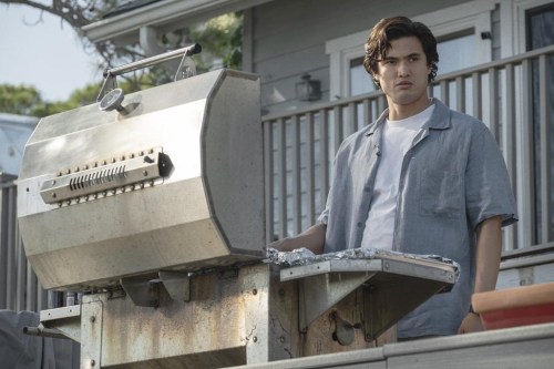 This image released by Netflix shows Charles Melton in a scene from 