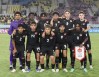 The Canadian under-17 soccer team poses before a 3-0 loss to Uzbekistan on Nov. 13, 2023 in Surakarta, Indonesia. THE CANADIAN PRESS/HO-Canada Soccer **MANDATORY CREDIT**