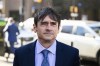 Cameron Jay Ortis, a former RCMP intelligence official charged with breaching Canada's secrets law, arrives for his trial at the courthouse in Ottawa, on Thursday, Nov. 16, 2023. THE CANADIAN PRESS/Justin Tang