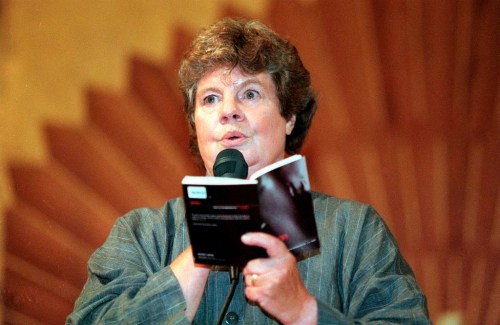 AS Byatt at the launch of a series of 