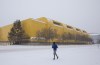The president of the University of Alberta says the school has replaced its sexual assault centre director over the centre's endorsement of an open letter that questions the validity of sexual assault claims against Hamas during its deadly incursion into Israel last month. A jogger runs past the University of Alberta Butter Dome in Edmonton, Thursday, Dec. 17, 2020. THE CANADIAN PRESS/Jason Franson