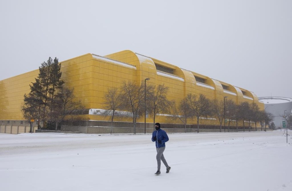 The president of the University of Alberta says the school has replaced its sexual assault centre director over the centre's endorsement of an open letter that questions the validity of sexual assault claims against Hamas during its deadly incursion into Israel last month. A jogger runs past the University of Alberta Butter Dome in Edmonton, Thursday, Dec. 17, 2020. THE CANADIAN PRESS/Jason Franson