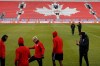 Canada men's national team hold a training session ahead of tomorrow’s CONCACAF Nations League quarterfinal against Jamaica, in Toronto, Monday, Nov. 20, 2023. THE CANADIAN PRESS/Neil Davidson