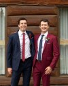 Joshua Mayers, right, is shown in this undated handout image standing with his brother Matt. The family of an Edmonton man says he died earlier this month while serving as a medic with the Ukrainian military. Joshua Mayers, who was 34-years-old, went over to Ukraine in September after working as a paramedic in Alberta. THE CANADIAN PRESS/HO-Mayers Family
**MANDATORY CREDIT **