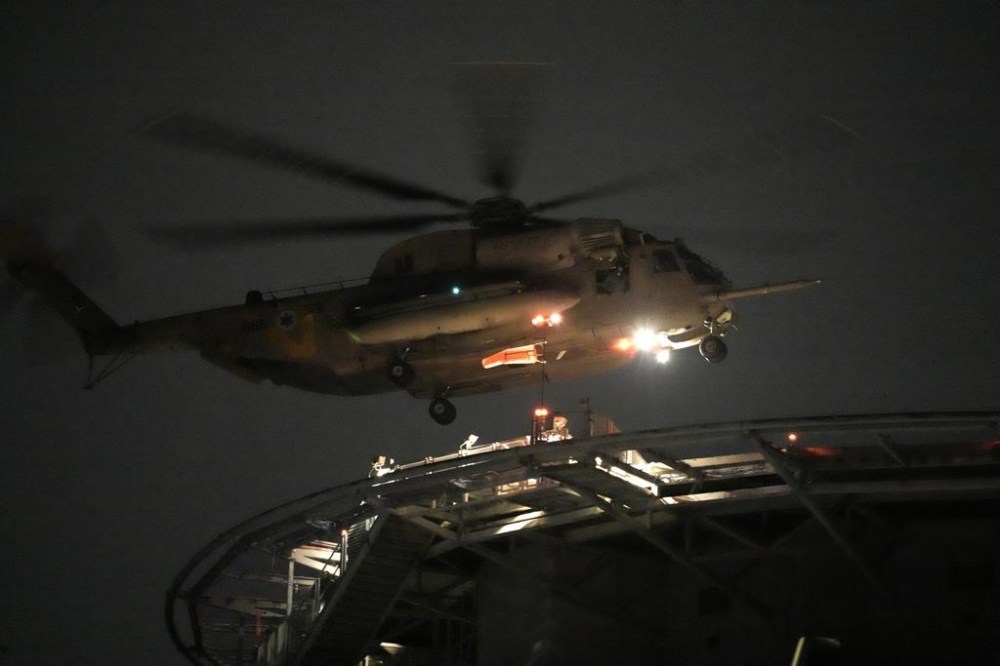 Hamas has freed a total of 50 Israeli hostages in exchange for 150 Palestinians released from Israeli prisons following a four-day ceasefire between Israel and the militant group. An Israeli helicopter transporting released hostages lands at Ichilov Hospital in Tel Aviv, Tuesday Nov. 28, 2023. THE CANADIAN PRESS/AP-Leo Correa