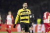 YB's Loris Benito celebrates scoring his team's first goal, during the Champions League group G soccer match between Switzerland's BSC Young Boys and Serbia's FK Red Star Belgrade, at the Wankdorf stadium, in Bern, Switzerland, Tuesday, Nov. 28, 2023. (Anthony Anex/Keystone via AP)