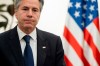 US Secretary of State Antony Blinken takes part in a meeting with Israel's President Isaac Herzog, in Tel Aviv, Israel, Thursday, Nov. 30, 2023, following the announcement of an extension of the truce between Israel and Hamas just before it was due to expire. (Saul Loeb/Pool Photo via AP)