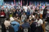 The Assembly of First Nations is set to elect its new national chief this week in Ottawa. The Eastern Eagles Mi'kmaq drumming group performs at the beginning of the AFN annual general assembly, in Halifax, Tuesday, July 11, 2023. THE CANADIAN PRESS/Darren Calabrese