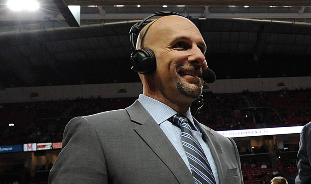 When Dan Shulman was a first-year mathematics student at the University of Western Ontario, the self-described 'sports nut' thought he might give sports writing a try. ESPN analyst Dan Shulman awaits the start of the Maryland and Indiana NCAA college basketball game in College Park, Md., on January 10, 2017. THE CANADIAN PRESS/AP, Gail Burton