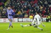 Liverpool's Dominik Szoboszlai scores a goal during the English Premier League soccer match between Sheffield United and Liverpool at Bramall Lane in Sheffield, England, Wednesday, Dec. 6, 2023. (AP Photo/Jon Super)