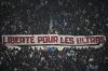 Marseille's fans support their team during the French League One soccer match between Olympique de Marseille and Lyon at the Velodrome Stadium in Marseille, France, Wednesday, Dec. 6, 2023. (AP Photo/Daniel Cole)