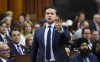 Conservative Leader Pierre Poilievre rises during question period in the House of Commons on Parliament Hill in Ottawa on Wednesday, Dec. 6, 2023. The official Opposition continues to force the delay of government bills and billions in spending in an attempt to get the Liberal government to remove the federal carbon-pricing plan from all home heating by the holidays.THE CANADIAN PRESS/Sean Kilpatrick
