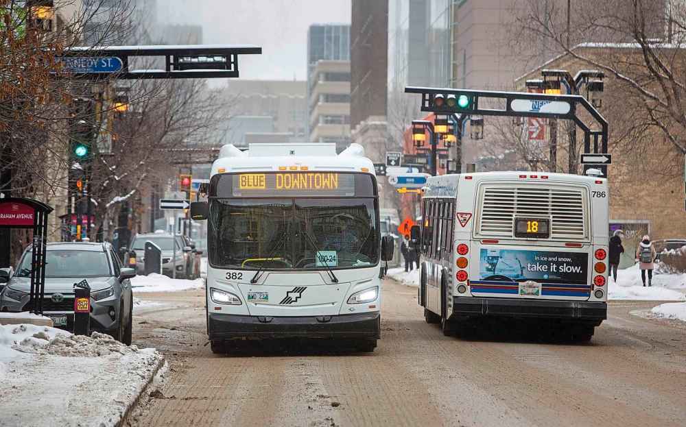 MIKE DEAL / WINNIPEG FREE PRESS FILES
The Free Press is working on a year-end project about Winnipeg Transit.