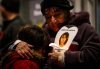 JOHN WOODS / WINNIPEG FREE PRESS
Friends and family joined Donna Bartlett, grandmother of Marcedes Myran, outside the law courts  in Winnipeg Sunday, November 5, 2023. Pre-trial motions for the Skibicki trial will be heard starting Wednesday.


Reporter: tyler
