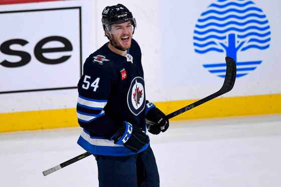 “We want to finish off with two wins here before we go on the road,” defenceman Dylan Samberg told the Free Press. (Fred Greenslade / The Canadian Press files)