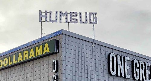 New humbug sign of season steps in to keep tradition flowing