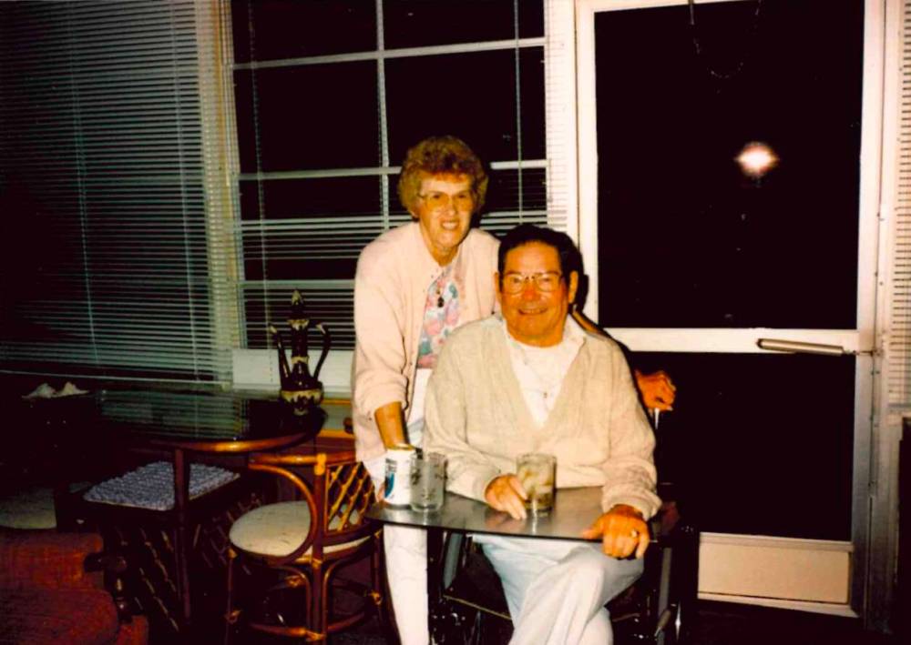 Supplied
Freda and Ragnar Olafson enjoying their vacation in Florida. Freda died in June at the age of 90.