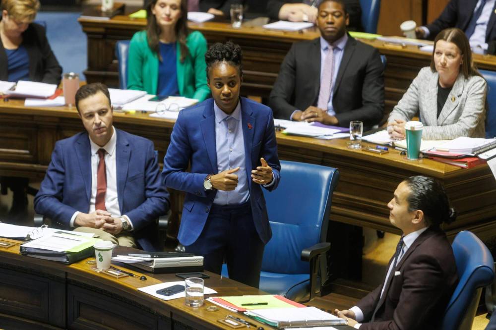 Uzoma Asagwara, Minister of Health, Seniors and Long-Term Care (Mike Deal / Winnipeg Free Press files)