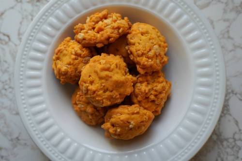 Savoury Cheese Cookies are a nice foil to the usual sweets over the holidays.