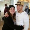 Tyree Cayer and his mom, Tania. (Supplied)