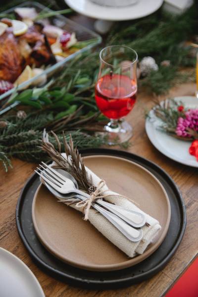 Tim Douglas / Pexels
                                Conventional Christmas wines pair nicely with a festive feast.
