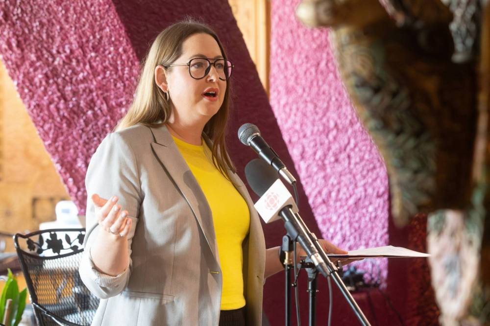 MIKE DEAL / WINNIPEG FREE PRESS FILES
Kate Fenske, CEO, Downtown Winnipeg BIZ: “It’s not going to happen quickly overnight.”