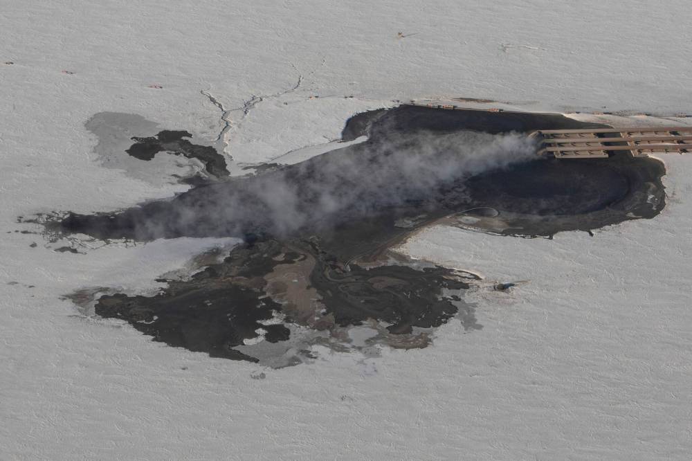 AMBER BRACKEN FOR THE NARWHAL 
                                There are lakes of tailings in various states in the region.