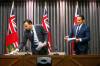 MIKAELA MACKENZIE / WINNIPEG FREE PRESS FILES
                                Premier Wab Kinew said despite a forecasted $1.6 billion deficit in the provincial budget the government will go ahead with promised tax cuts, noting ‘the deficit is our problem as government to manage.’”