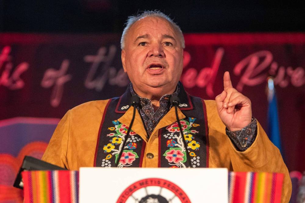 Daniel Crump / Winnipeg Free Press Files
                                MMF President David Chartrand: “We’ve always been entrepreneurial people.”