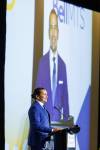 MIKE DEAL / WINNIPEG FREE PRESS
                                Speaking at the annual Winnipeg Chamber of Commerce State of the Province luncheon, Premier Wab Kinew said the newly-formed premier’s business and jobs council will help with economic growth.