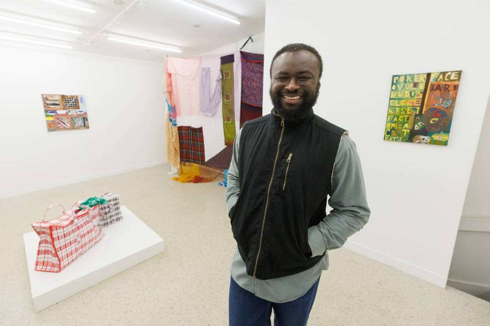 Luther Konadu wants the Centre for Cultural and Artistic Practice at 520 Hargrave St. to be a site for experimental arts practices. (Mike Deal / Winnipeg Free Press)