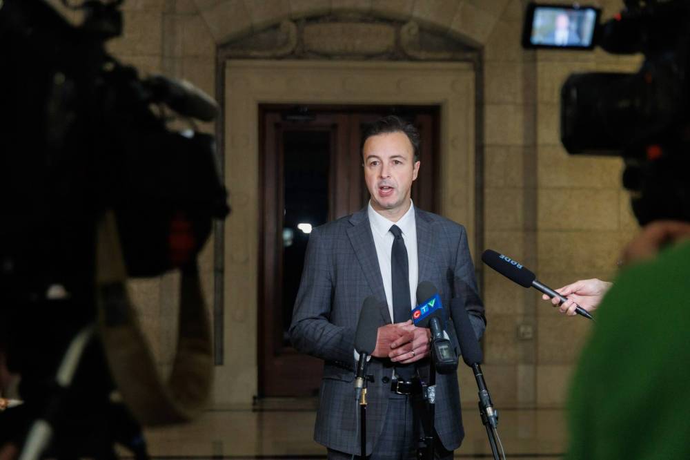 MIKE DEAL / WINNIPEG FREE PRESS Files
Changes at Manitoba Hydro have to come from the board or higher, such as from Adrian Sala, the minister responsible for Manitoba Hydro.