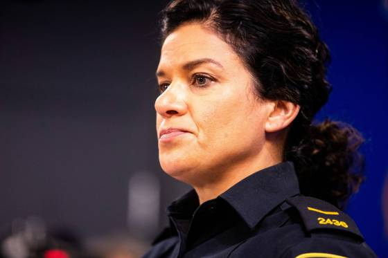 Dani McKinnon, public information officer for the Winnipeg Police Service. (Mikaela MacKenzie / Winnipeg Free Press files)