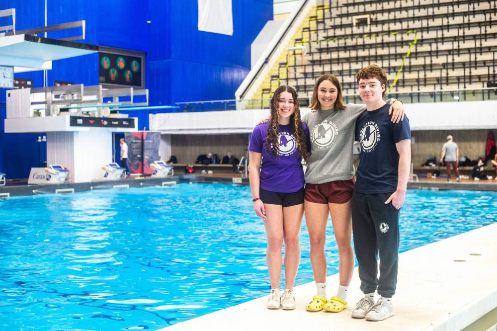 Dive meet a springboard to success Winnipeg Free Press