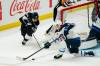 Ryan Sun / The Associated Press
                                Jets defenceman Neal Pionk clears the puck from danger late in Wednesday’s 5-2 victory over the Kings in Los Angeles.