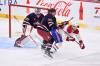 THE CANADIAN PRESS/Fred Greenslade
                                Montreal Canadiens’ Joel Armia keeps is his eyes on the puck as he is checked by Winnipeg Jets’ Nate Schmidt while goaltender Connor Hellebuyck looks on during the first period in Winnipeg, Monday.