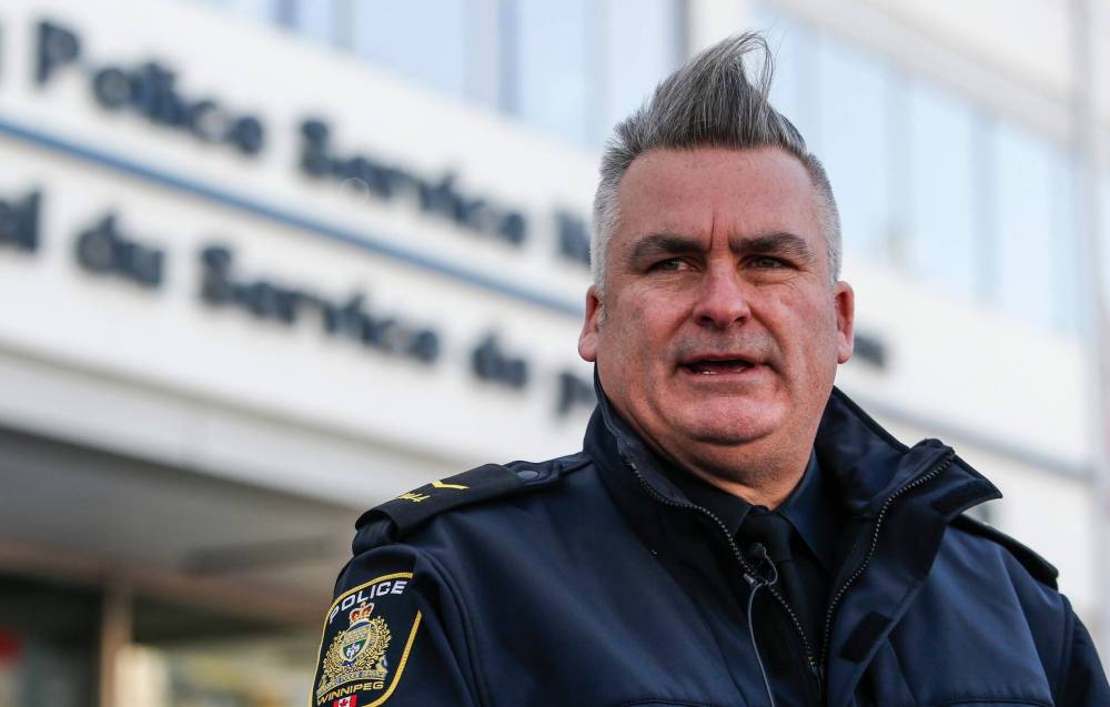 JOHN WOODS / WINNIPEG FREE PRESS FILES
‘Any homicide investigation, regardless of age, is difficult’, says Winnipeg Police Service spokesman Const. Jason Michalyshen.
