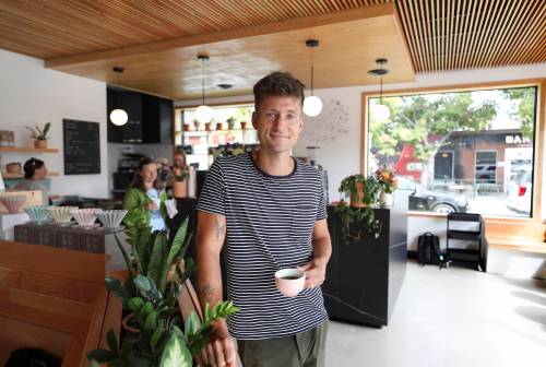 RUTH BONNEVILLE / WINNIPEG FREE PRESS FILES
                                Thom Bargen co-owner, Graham Bargen, says the local coffee chain expects to unveil their fourth location in March.