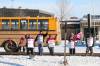Custodians and cleaners in the Rolling River School Division walked a picket line for 92 days during the 2021-22 school year. (Tim Smith/The Brandon Sun files)