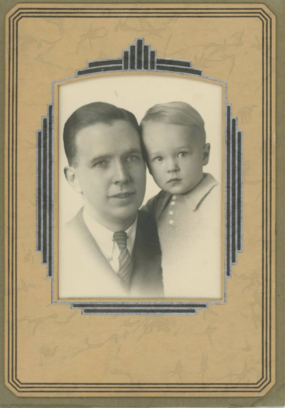 Supplied
Cam and his father, Philip Mackie