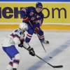 Adam Ihse / TT News Agency via AP
                                Jets prospect Rutger McGroarty (right) is captain of Team USA at the World Junior Hockey Championship group B ice hockey match between USA and Norway at Frolundaborg in Gothenburg, Sweden.