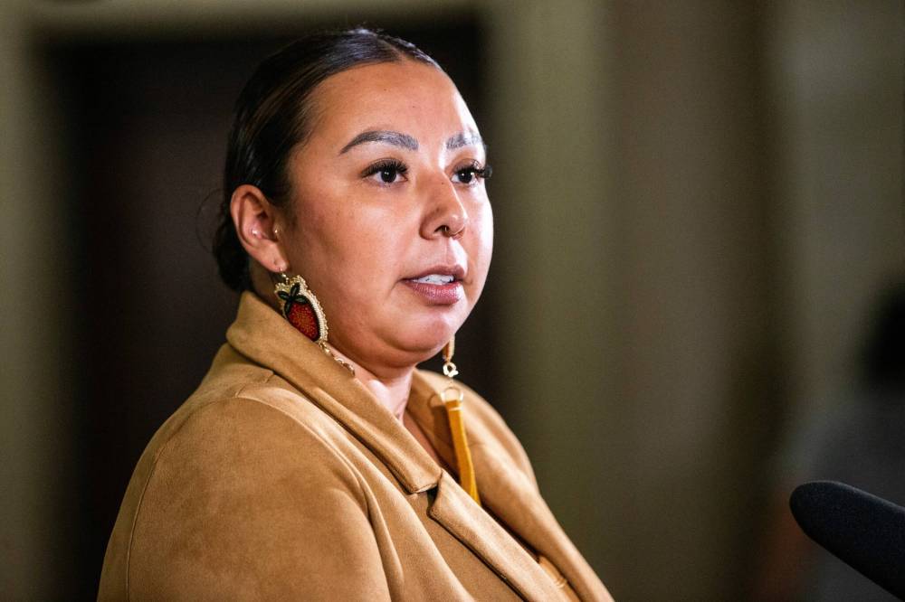 MIKAELA MACKENZIE / WINNIPEG FREE PRESS FILES
Former Long Plain First Nation chief Kyra Wilson said a committee tasked with studying the feasibility of searching a Winnipeg-area landfill for the remains of two Indigenous women is planning to release its findings in early January.
