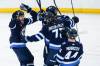 JOHN WOODS / THE CANADIAN PRESS

Winnipeg’s Dominic Toninato (21), Axel Jonsson-Fjallby (71), Morgan Barron (36) and Josh Morrissey (44) celebrate Jonsson-Fjallby’s third-period goal.
