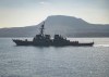 FILE - The guided-missile destroyer USS Carney in Souda Bay, Greece. The American warship and multiple commercial ships came under attack Sunday, Dec. 3, 2023 in the Red Sea, the Pentagon said, potentially marking a major escalation in a series of maritime attacks in the Mideast linked to the Israel-Hamas war. 