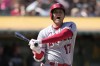 Los Angeles Angels' Shohei Ohtani during a baseball game against the Oakland Athletics in Oakland, Calif., Sunday, Sept. 3, 2023. THE CANADIAN PRESS/AP-Jeff Chiu