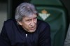 Betis' head coach Manuel Pellegrini waits for the start of a Spanish La Liga soccer match between Betis and Real Madrid at the Benito Villamarin stadium in Seville, Spain, Saturday, Dec. 9, 2023. (AP Photo/Jose Breton)