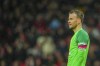 Bournemouth's goalkeeper Neto looks on during the English Premier League soccer match between Manchester United and Bournemouth at the Old Trafford stadium in Manchester, England, Saturday, Dec. 9, 2023. (AP Photo/Jon Super)