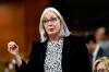 Indigenous Services Minister Patty Hajdu is expected to table much-anticipated legislation to improve water quality in First Nations communities today. Hajdu rises during Question Period in the House of Commons on Parliament Hill in Ottawa, Friday, Oct. 6, 2023. THE CANADIAN PRESS/Justin Tang