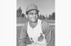 FILE - Cleveland Indians outfielder Vic Davalillo poses for a photo in March 1968. Davalillo, a two-time World Series champion who spent 16 seasons in the major leagues and became the first Venezuelan-born player to win a Gold Glove, died Wednesday, Dec. 6, 2023. (AP Photo, File)